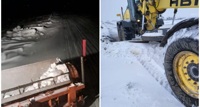 DJCT: Pe drumurile din județul Constanța se circulă în condiții de iarnă