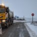 Echipele Drumuri Județene au intervenit pentru îndepărtarea zăpezii, cu 22 autoutilaje