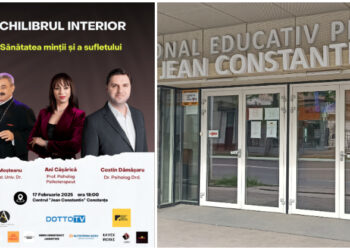 „Echilibrul interior: Sănătatea minții și a sufletului”, conferință cu părintele Marius Moșteanu, la Centrul Jean Constantin