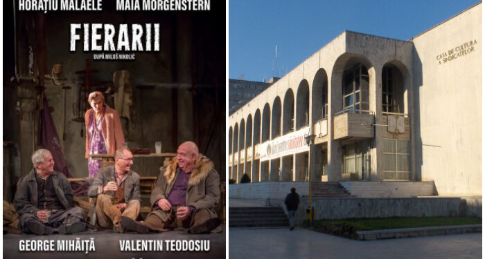 “Fierarii”, cu HORAȚIU MĂLĂELE și MAIA MORGENSTERN, la Casa de Cultură Constanța, pe 18 februarie