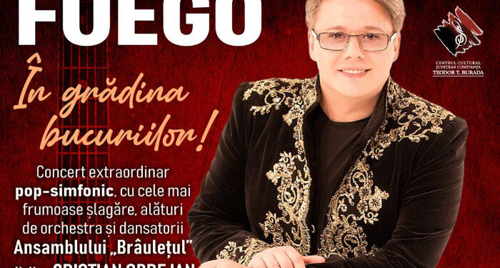 ULTIMELE bilete la Concertul Pop-Simfonic Extraordinar cu FUEGO, Ansamblul Folcloric Profesionist „BRÂULEȚUL” și Marina Florea