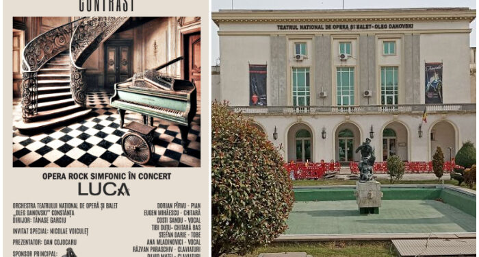 „LUCA” – Opera Rock Simfonic în concert, la Teatrul Oleg Danovski, pe 21 februarie
