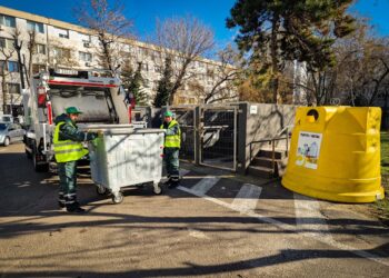 Polaris: STOP vandalizării platformelor de colectare a deșeurilor!