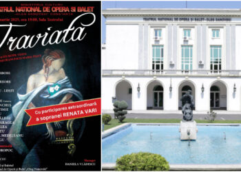 TRAVIATA, cu soprana Renata Vari, pe scena TNOB Oleg Danovski, duminică, 2 martie