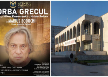 ZORBA GRECUL – Un spectacol DE EXCEPȚIE despre oameni și viață, la Casa de Cultură Constanța, pe 26 februarie