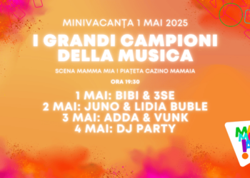 VUNK, 3 SUD EST ȘI LIDIA BUBLE vin la Mamaia, în minivacanța de 1 mai!