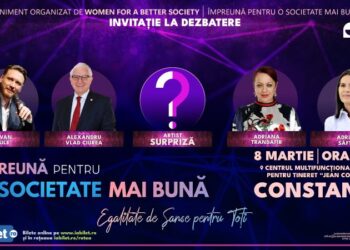 „Împreună pentru o lume mai bună” – Evenimentul care aduce schimbarea la Constanța, pe 8 martie