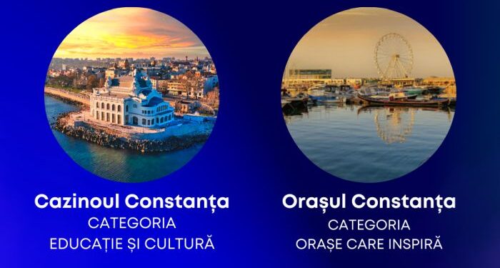 Stațiunea Mamaia, orașul Constanța și Cazinoul Constanța, nominalizate în competiția „Destinația Anului 2025”