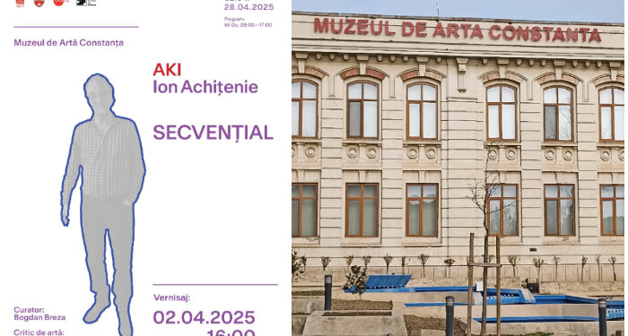 „Secvențial” – Expoziția artistului Ion Achițenie, vernisată la Muzeul de Artă Constanța