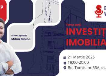 Banii Vorbesc lansează, la @Ambasada, seria de întâlniri pentru investitori cu ”Investiții în imobiliare”