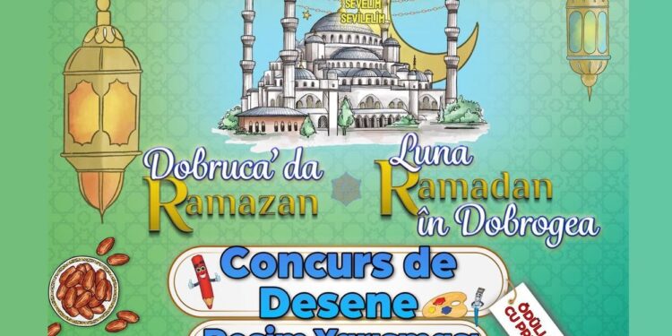 „LUNA RAMADAN ÎN DOBROGEA” – Concurs de desene pentru elevii talentați