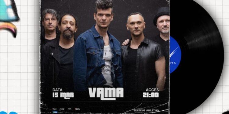 Concert VAMA la Constanța, pe 15 martie