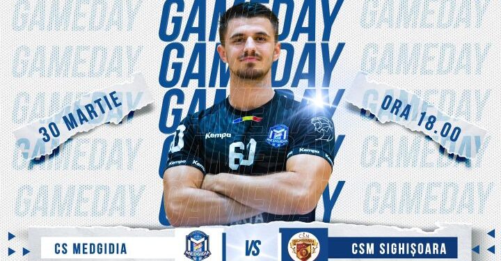 Meci pe teren propriu pentru echipa de handbal CS Medgidia, duminică, 30 martie
