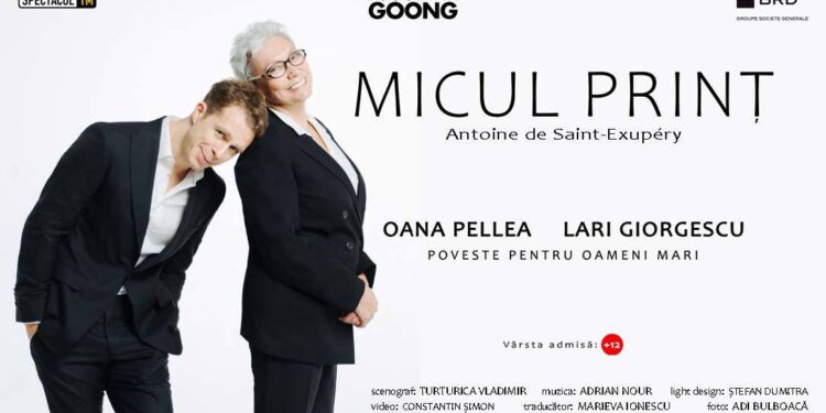 MICUL PRINȚ – Spectacol în premieră la Constanța, cu Oana Pellea și Lari Giorgescu, pe 6 mai