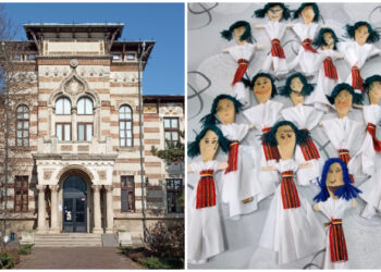 Atelier de confecționat păpuși pe linguri din lemn, la Muzeul de Artă Populară Constanța