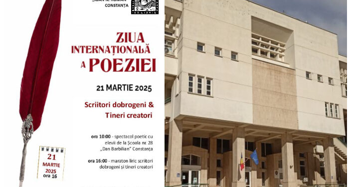 Ziua Internațională a Poeziei, sărbătorită la Biblioteca Județeană Constanța
