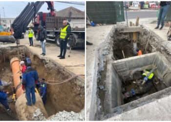 Stadiul lucrărilor executate de RAJA în perioada 26-27 martie, în municipiul Constanța