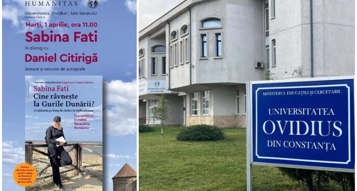 „Cine râvnește la Gurile Dunării?” – Lansare de carte, la Universitatea Ovidius Constanța