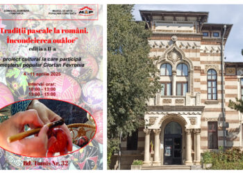 Ateliere demonstrative de încondeiere tradițională a ouălor, la Muzeul de Artă Populară Constanța