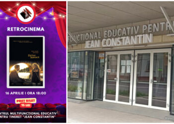 RETROCINEMA romantic, la Centrul Jean Constantin, pe 16 aprilie