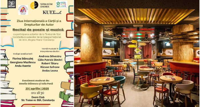 KULTurale: Spectacolul de recitare și muzică, pe scena Doors Club, cu Florina Stănculeț, Georgiana Mazilescu și Andu Axente