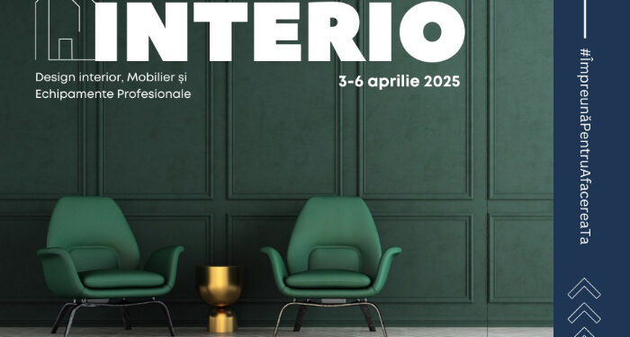 Începe INTERIO – Târgul de design interior, mobilier și echipamente profesionale