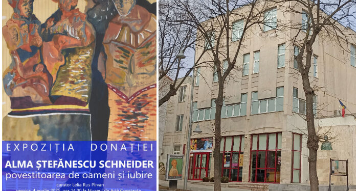 „Alma Ștefănescu Schneider – povestitoarea de oameni și iubire” – VERNISAJ la Muzeul de Artă Constanța
