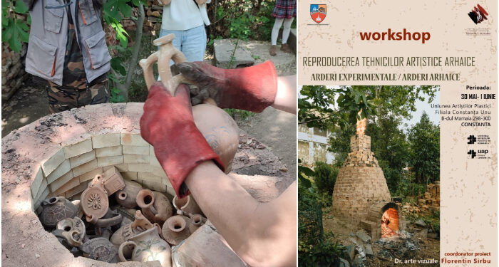 ARDERI ARHAICE: Experiment spectaculos cu artă ceramică în spațiul Uniunii Artiștilor Plastici, Filiala Constanța Unu