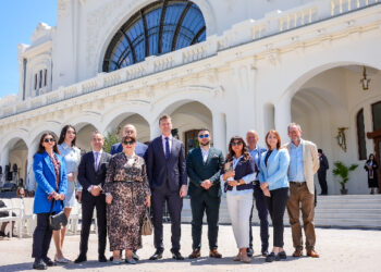 Excelența Sa Giles Portman, ambasadorul Marii Britanii, la redeschiderea Cazinoului, la invitația OMD Mamaia – Constanța