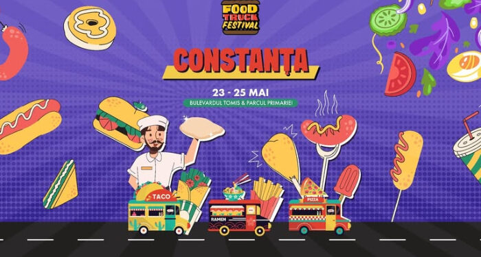 Food Truck Festival, trei zile dedicate gurmanzilor din Constanța, 23 – 25 mai
