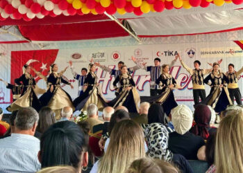 GALERIE FOTO Ansamblul Can Renkler (UDTTMR Topraisar) a cucerit publicul Festivalul Hîdîrlezului din Macedonia