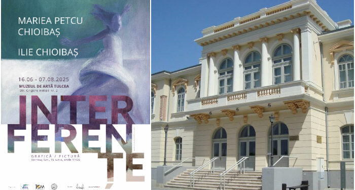 Expoziție de grafică și pictură Interferențe a artiștilor Mariea Petcu Chioibaș și Ilie Chioibaș, la Muzeul de Artă Tulcea luni, 16 iunie