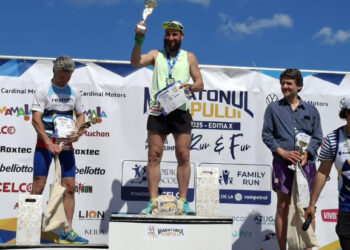 Ionuț Cristea (CS Medgidia), locul 1 la Open în proba de 21 km de la Maratonul Nisipului