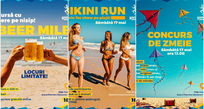 Maratonul Nisipului 2025: Premii de peste 15.000 de euro, plus provocări și surprize pe plaja Zoom Beach din Constanța