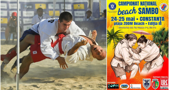 Campionatul Național de Beach Sambo, la Zoom Beach, 24 – 25 mai
