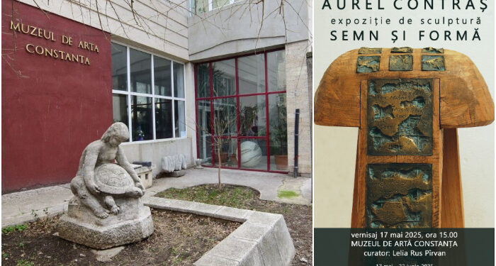 SEMN ȘI FORMĂ, expoziția sculptorului Aurel Contraș la Muzeul De Artă Constanța