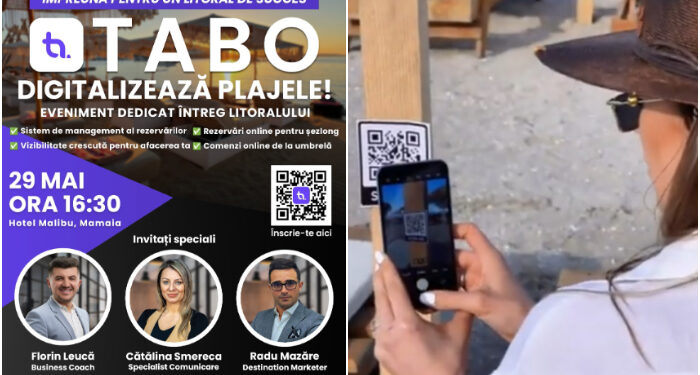 VIDEO Răducu Mazăre și TABO lansează o aplicație de eficientizat noile plaje ultralate de pe litoralul românesc