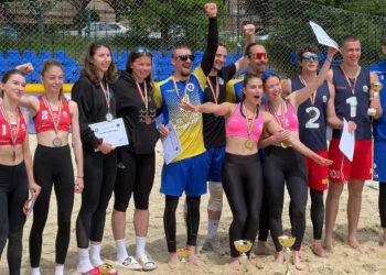 Echipa Universității Ovidius, ARGINT la Campionatul Național Universitar de Volei pe Plajă