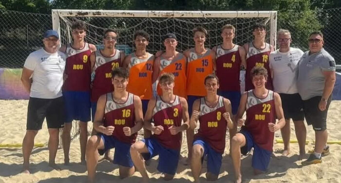 Clubul Sportiv Medgidia, trei reprezentanți la lotul național de juniori la beach handball