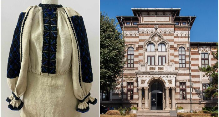 Cămașă bătrânească din Pădureni (Hunedoara), în patrimoniul Muzeului de Artă Populară Constanța