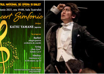 Concert special sub bagheta dirijorului Katsu Yamane, la TNOB Oleg Danovski din Constanța