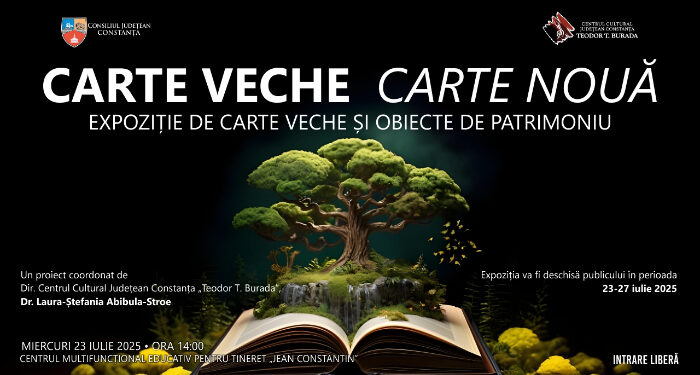 Expoziție de carte veche și obiecte de patrimoiu, cu tema „Războaie de-a lungul timpului”, la Centrul Cultural Jean Constantin
