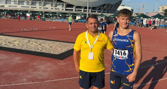 Medalie de ARGINT pentru Mihai Alin Savlovschi (CS Medgidia), la Campionatul Balcanic U20