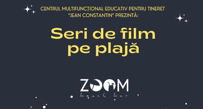 Seri de FILM pe plajă la ZOOM BEACH, 10 iulie – 21 august 2025