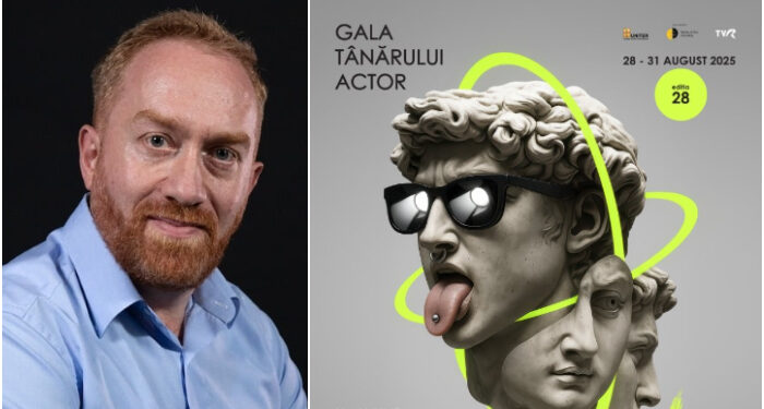 Erwin Șimșensohn, managerul teatrului constănțean, director artistic al Galei Tânărului Actor – HOP, pentru al doilea an consecutiv