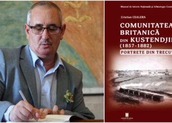 Celebrul autor al Poveștilor Mării Negre, Cristian Cealera, lansează o ALTFEL de serie de povești: “Comunitatea britanică din Kustendjie (1857-1882) – Portrete din trecut”