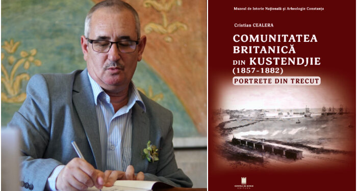 Celebrul autor al Poveștilor Mării Negre, Cristian Cealera, lansează o ALTFEL de serie de povești: “Comunitatea britanică din Kustendjie (1857-1882) – Portrete din trecut”