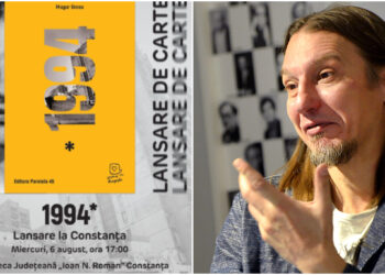 ”Rebelul” literaturii dobrogene, Mugur Grosu, lansează, la Constanța, microromanul ”1994”