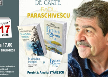 Radu Paraschivescu, autorul bestsellerului GHIDUL NESIMȚITULUI, lansează alte două volume la Constanța