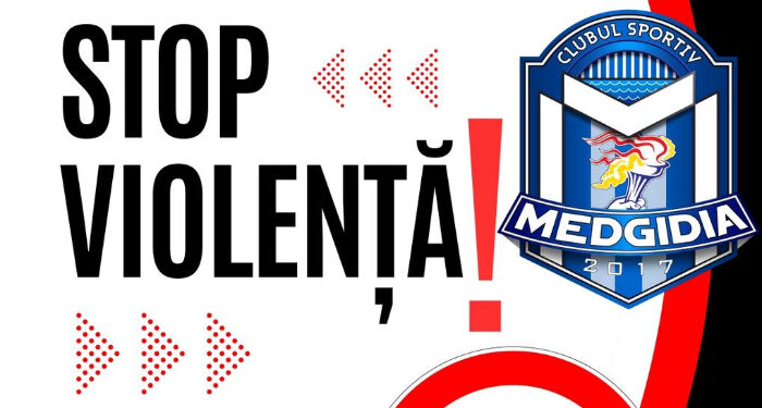 Campanie ANTI-VIOLENȚĂ: La CS Medgidia, creștem campioni în sport și în viață!